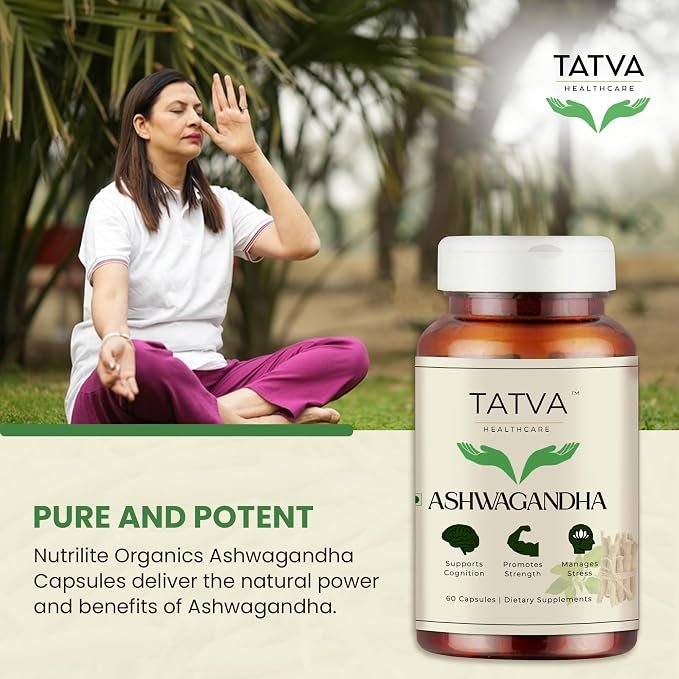 Moringa & Ashwagandha Capsules Combo | 60 Moringa + 60 Ashwagandha Vegetarian Capsules | Herbal Supplement for Daily Wellness & Nutrition | 120 Capsules - Image 6